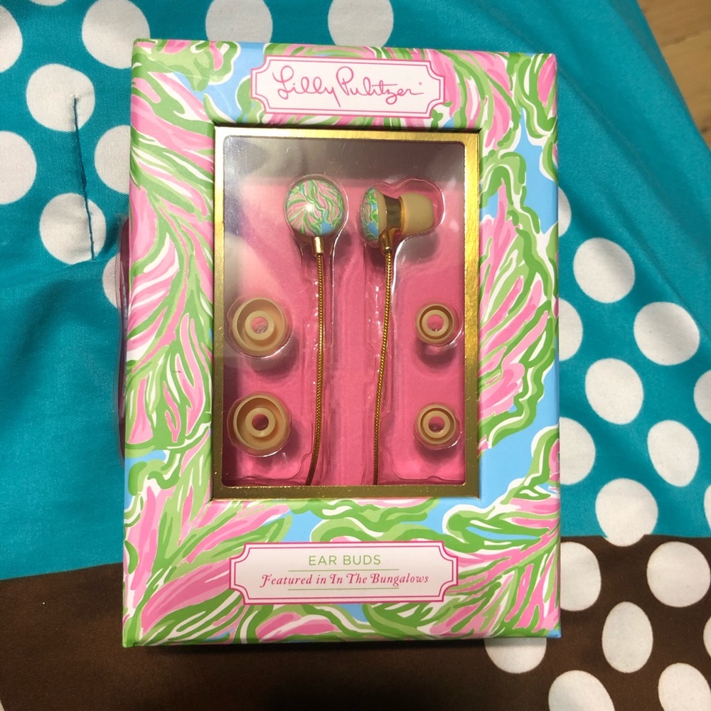 Lilly Pulitzer eat buds